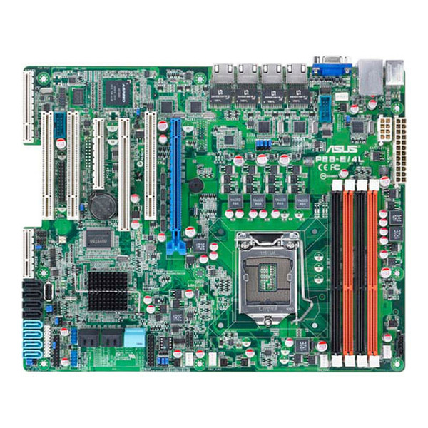 ASUS P8B-E/4L Intel C204 server/workstation motherboard