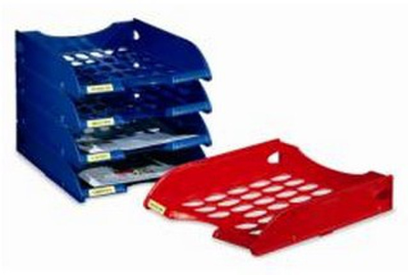 Fellowes E040ROS Plastic Red desk tray