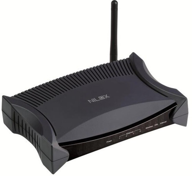 Nilox NX-R150 Fast Ethernet Black, Blue