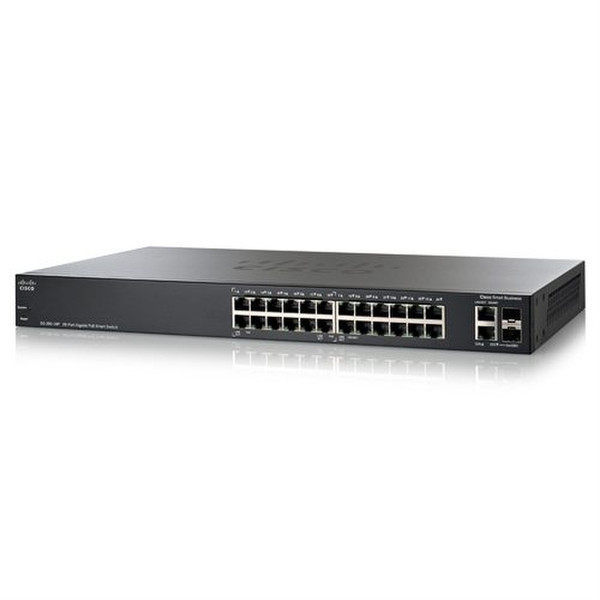 Cisco SG200-26P Managed L2 Power over Ethernet (PoE) Grey