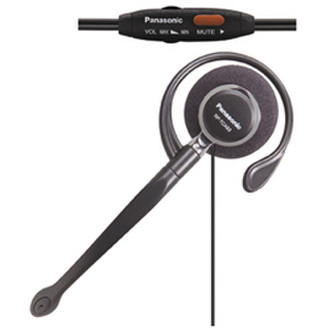 Panasonic KX-TCA93 Monophon Ohrbügel Schwarz Headset