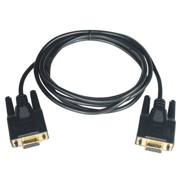 Tripp Lite Null Modem Serial DB9 Serial Cable (DB9 F/F), 10-ft.