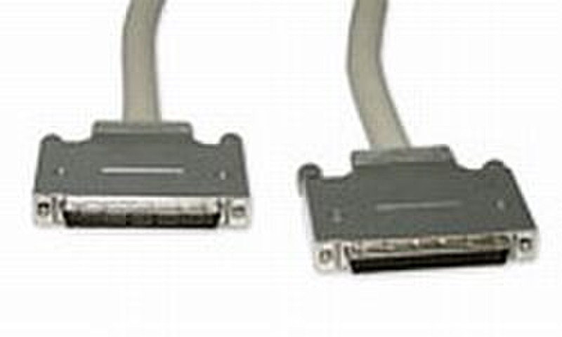 Advanced Cable Technology 68 pin Half Pitch Sub-D Male - 68 pin Half Pitch Sub-D Male 1.8m Black SCSI cable