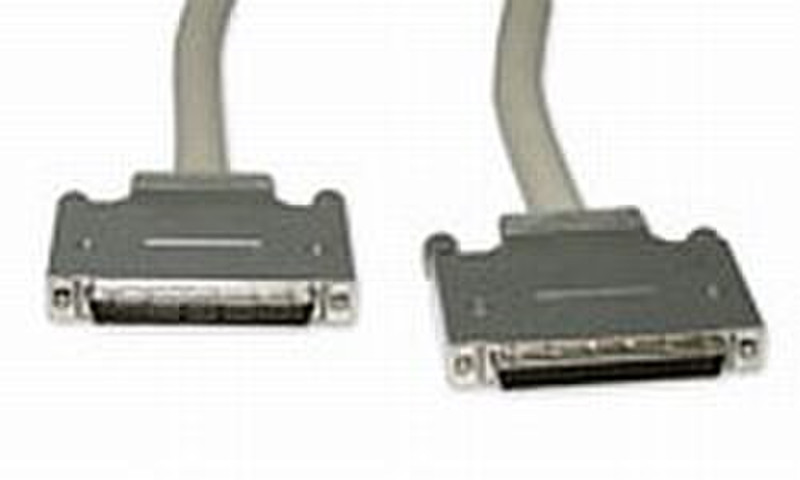 Advanced Cable Technology 68 pin Half Pitch Sub-D Male - 68 pin Half Pitch Sub-D Male 1.8m Schwarz SCSI-Kabel