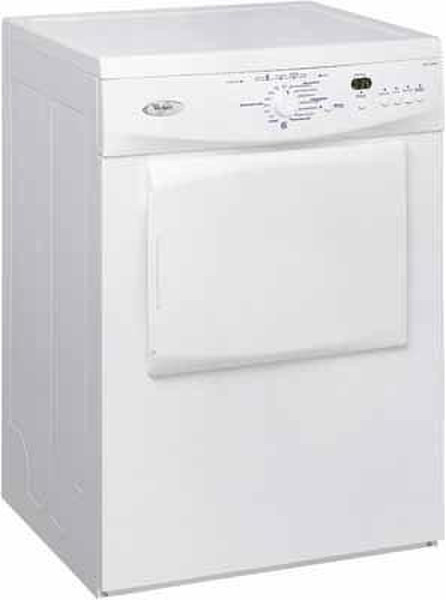 Whirlpool AWZ 3789 Отдельностоящий Фронтальная загрузка 8кг C Белый сушилка для белья