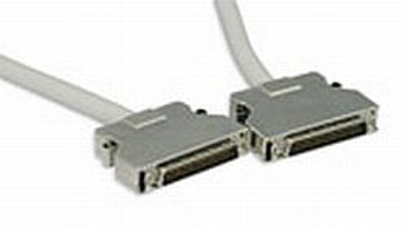 Advanced Cable Technology 50 pin Half Pitch Sub-D Male. 1.8 m 1.8m Ivory SCSI cable