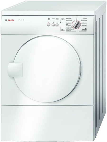 Bosch WTA74100 freestanding Front-load 6kg C White tumble dryer