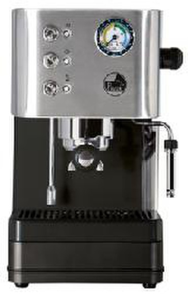 la Pavoni Puccino PCL Espresso machine 1.2л Черный, Нержавеющая сталь