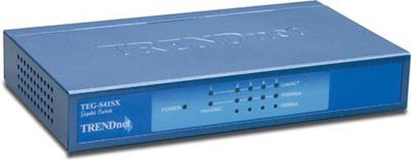 TRENDware Gigabit Switch with Mini-GBIC Unmanaged