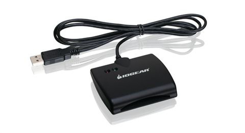 iogear GSR202 USB 2.0 Черный устройство для чтения карт флэш-памяти