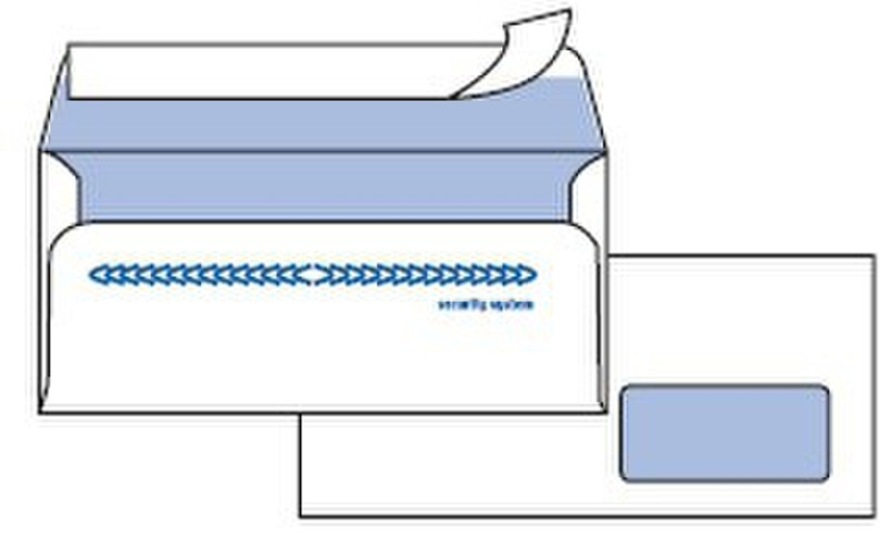 Pigna Posta Sicura 500Stück(e) Fensterbriefumschlag