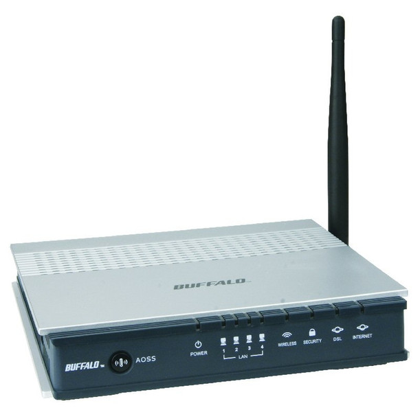 Buffalo WBMR-G125 Black wireless router