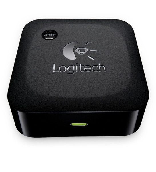 Logitech Wireless Music Adapter for Bluetooth Черный пульт дистанционного управления