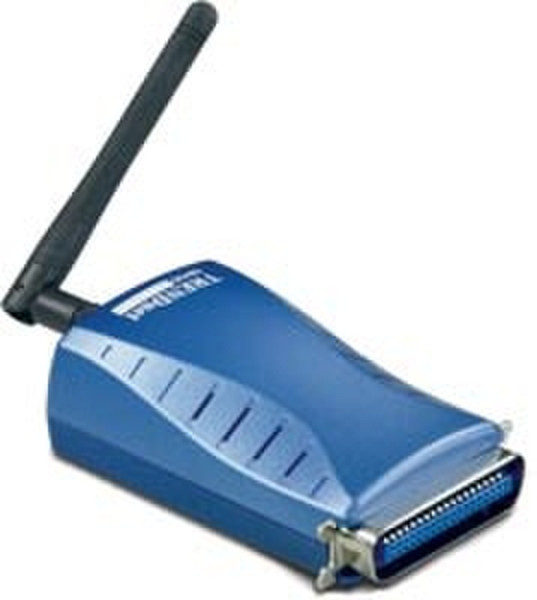 TRENDware 54Mbps 802.11g Wireless Parallel Print Server Wireless LAN Druckserver