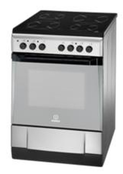 Indesit KN6C61A(X)/NL Freestanding Ceramic A Stainless steel