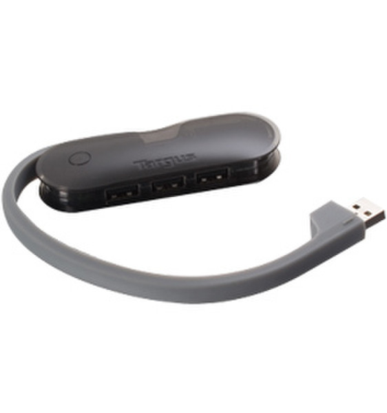 Targus 4-Port Smart USB Hub Черный