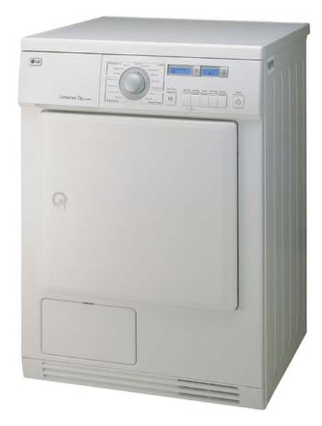 LG TDC70080E Tumble Dryer Отдельностоящий Фронтальная загрузка 7кг Белый