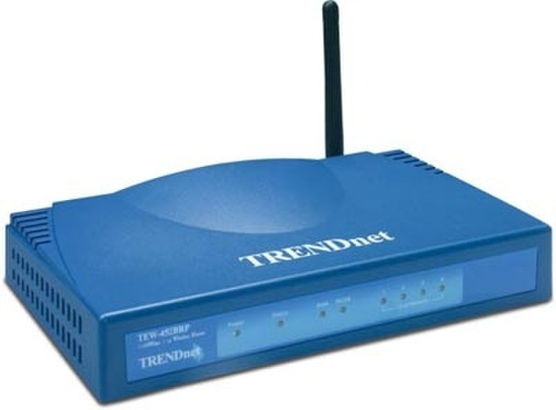 TRENDware 108-Mbit WLAN Router Schnelles Ethernet WLAN-Router