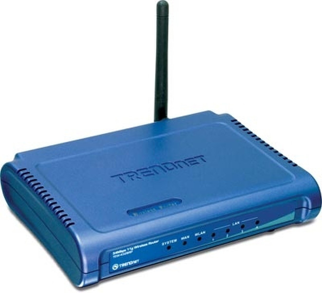 TRENDware 54-Mbit WLAN Router Schnelles Ethernet WLAN-Router