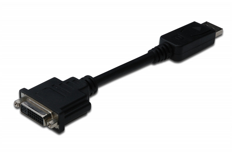 ASSMANN Electronic AK-340401-001-S 0.15m DisplayPort DVI-I Black video cable adapter