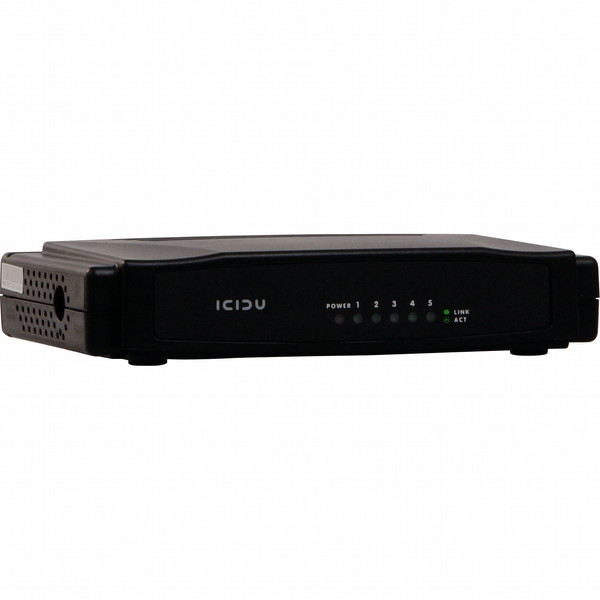 ICIDU 5 Ports 10/100 Network Switch Неуправляемый