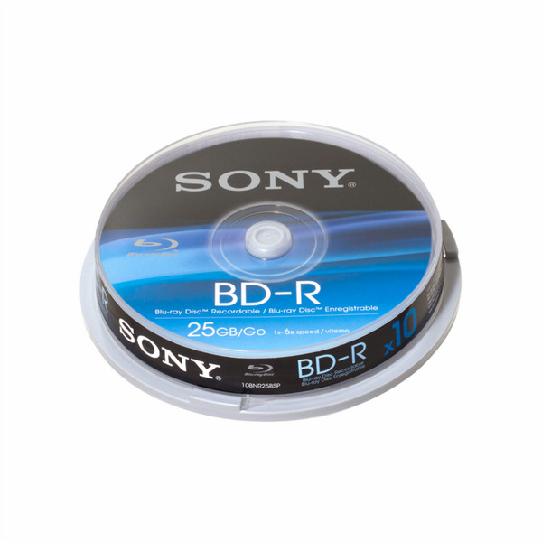 Sony 10BNR25SP R/W blu-raydisc (BD)