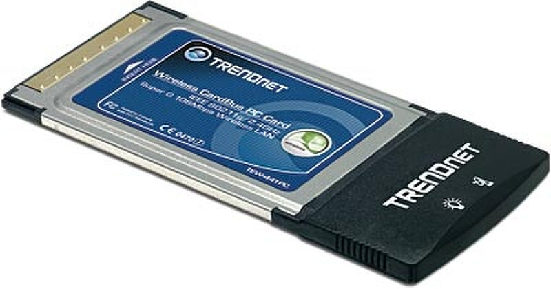 TRENDware 108-Mbit WLAN Cardbus 108Mbit/s networking card