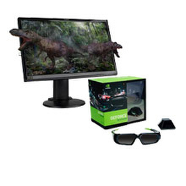 Planar Systems SA2311W + NVIDIA 3D Vision Kit 23Zoll Full HD Schwarz Computerbildschirm