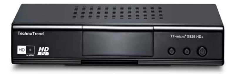 TechnoTrend TT-micro S825 HD+ Black TV set-top box