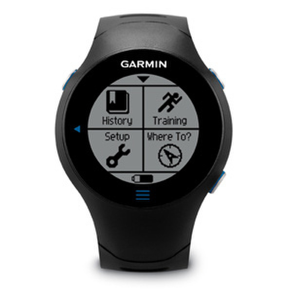 Garmin Forerunner 610 (HRM) Черный спортивный наручный органайзер