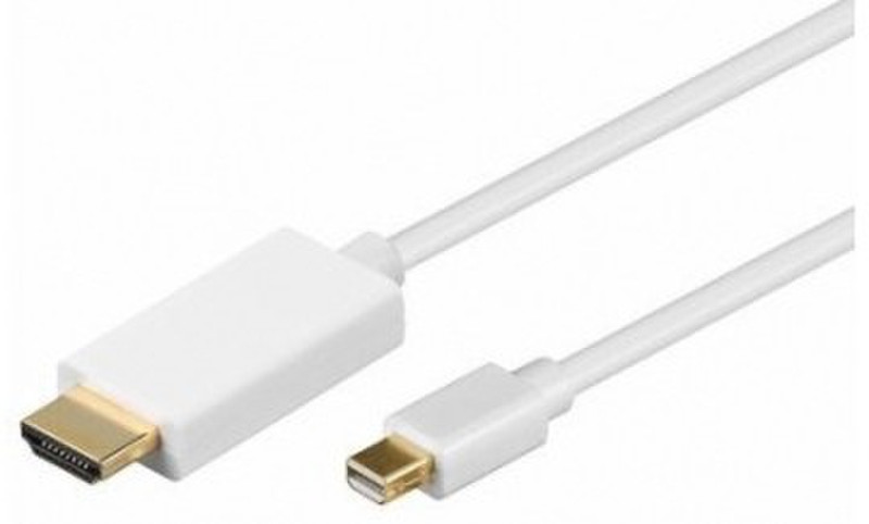 M-Cab 7000095 1м HDMI Mini DisplayPort Белый адаптер для видео кабеля