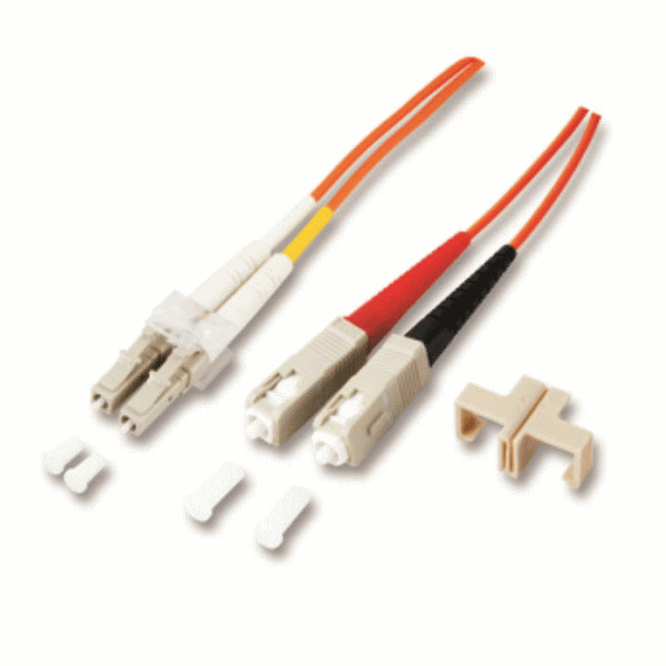 M-Cab 7000853 7.5м LC SC Оранжевый оптиковолоконный кабель