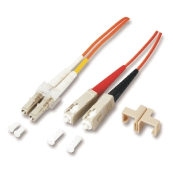M-Cab 7000854 7.5м LC ST Оранжевый оптиковолоконный кабель