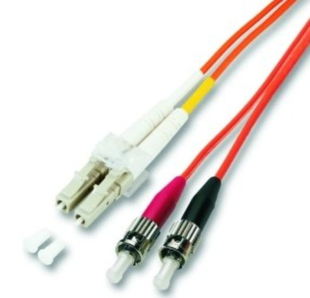 M-Cab 7000855 7.5m 2x LC 2x ST Orange fiber optic cable