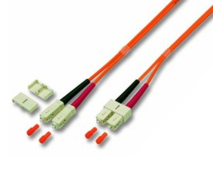 M-Cab 7000858 7.5м SC SC Оранжевый оптиковолоконный кабель