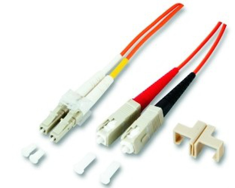 M-Cab 7000871 10m 2x LC 2x SC Orange fiber optic cable