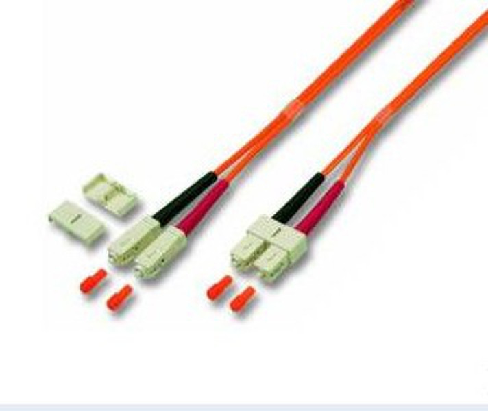 M-Cab 7000876 10м SC SC Оранжевый оптиковолоконный кабель