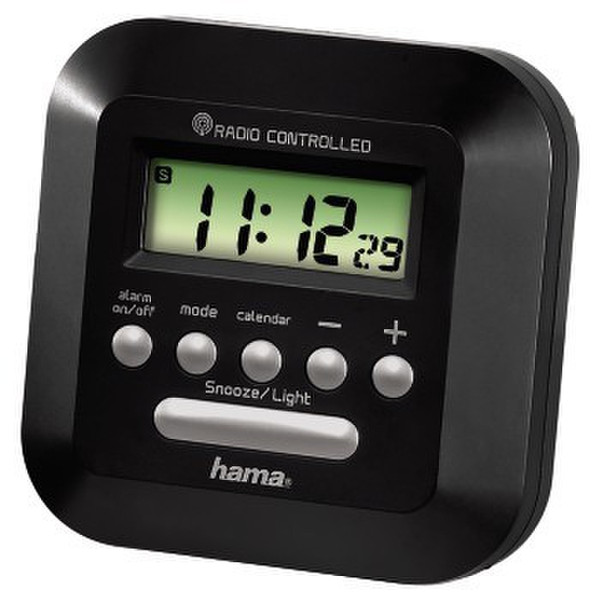 Hama 00106946 Black alarm clock