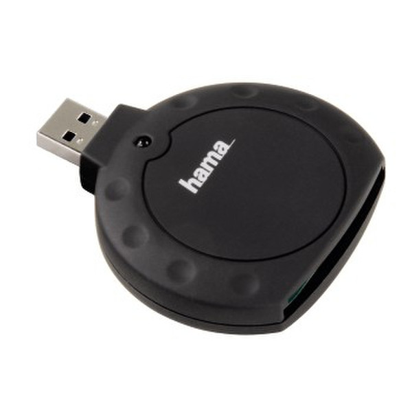 Hama 00108039 USB 3.0 Black card reader