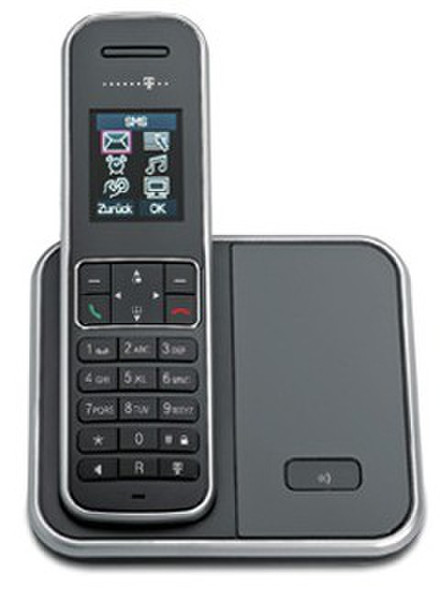 Telekom Sinus 405 DECT Anrufer-Identifikation Schwarz
