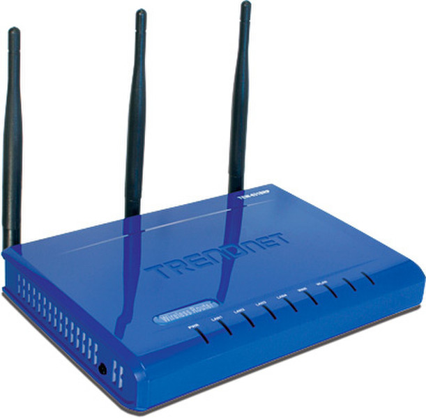 TRENDware N Draft Wireless Router 4-Port WLAN-Router