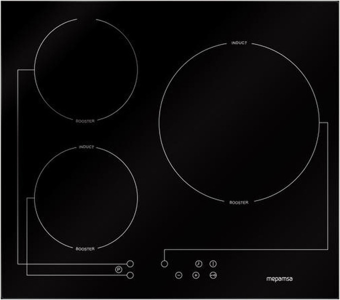 Mepamsa It Md 630 G - 60cm built-in Electric induction Black