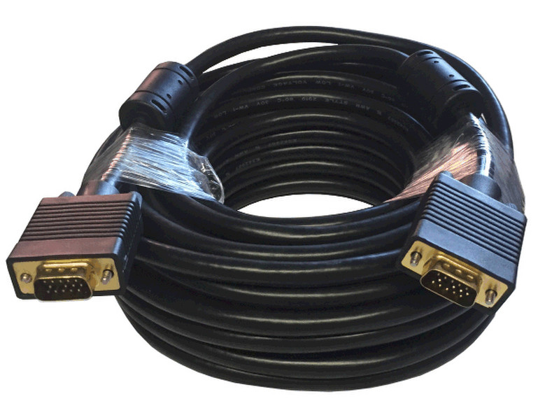 M-Cab 7000515 15м VGA (D-Sub) VGA (D-Sub) Черный VGA кабель