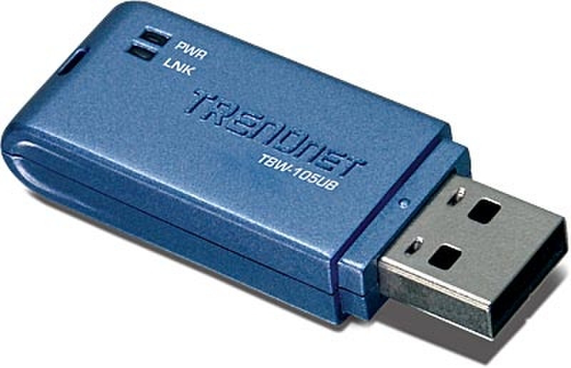TRENDware MINI Bluetooth USB Adapter 3Mbit/s networking card