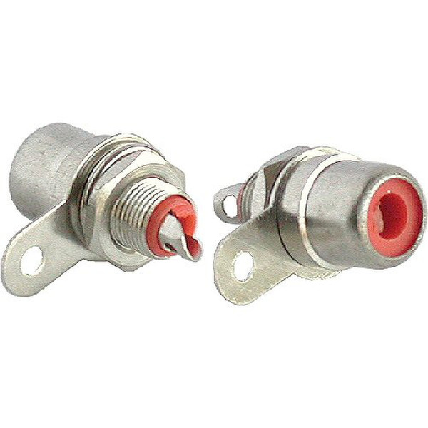 InLine 99113C RCA Red,Silver wire connector