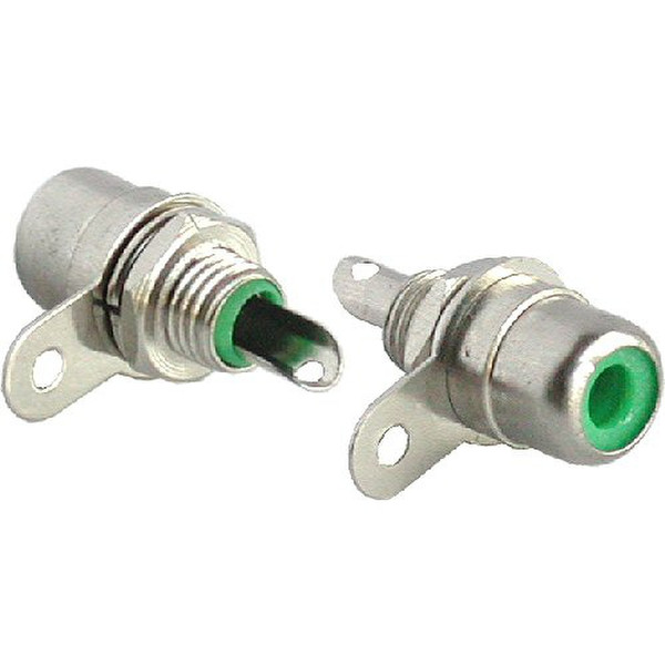 InLine 99113G RCA Green,Silver wire connector