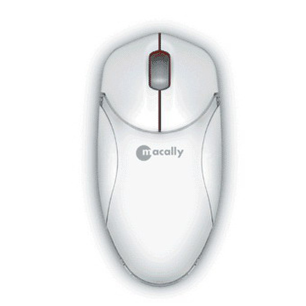 Macally USB Optical Internet Mouse USB Оптический Белый компьютерная мышь