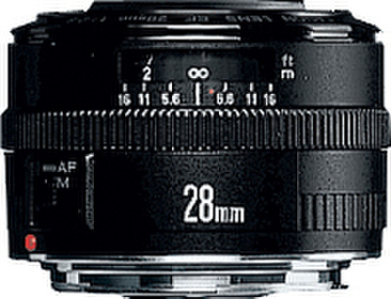 Canon EF 28mm f/2.8 SLR Wide lens Черный