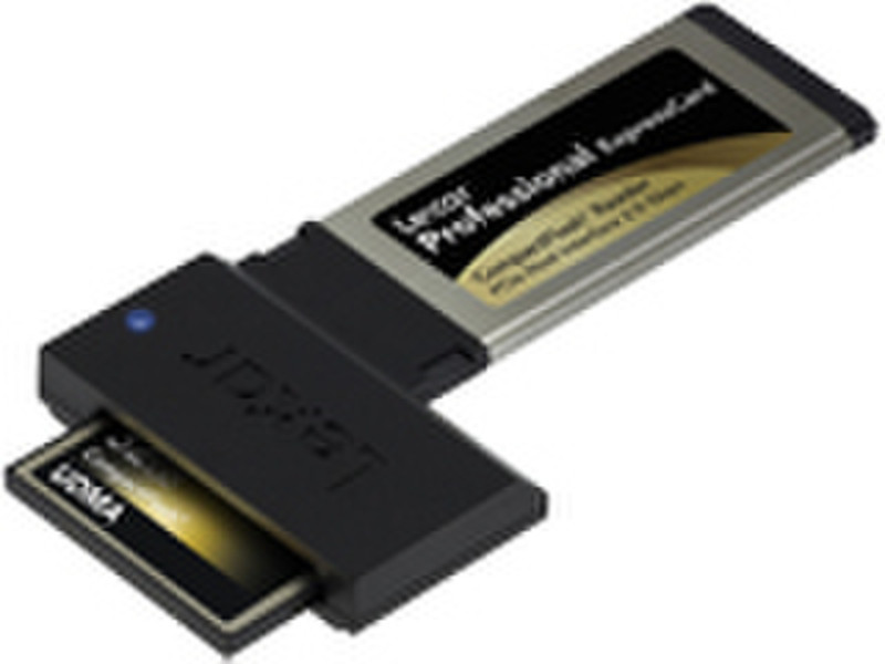 Lexar Professional ExpressCard CF Reader Черный устройство для чтения карт флэш-памяти
