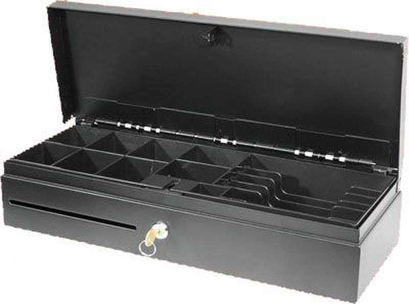 EC Line EC-CD-4617D Steel Black cash box tray